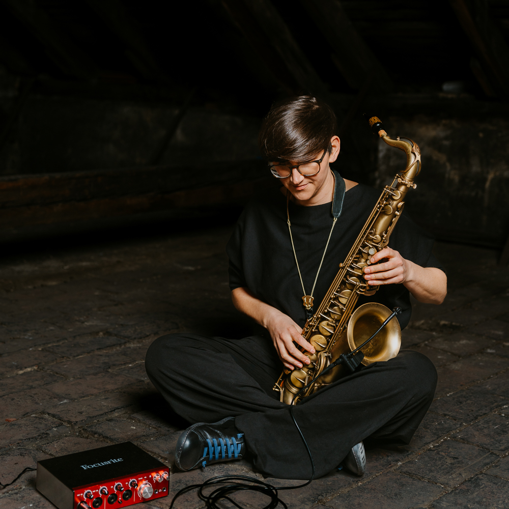 karin waldburger saxophon electronics
